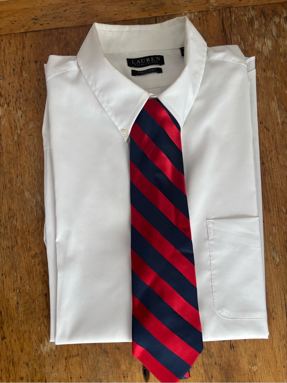 Men’s Tommy Hilfiger Regimental Silk Neck-tie.